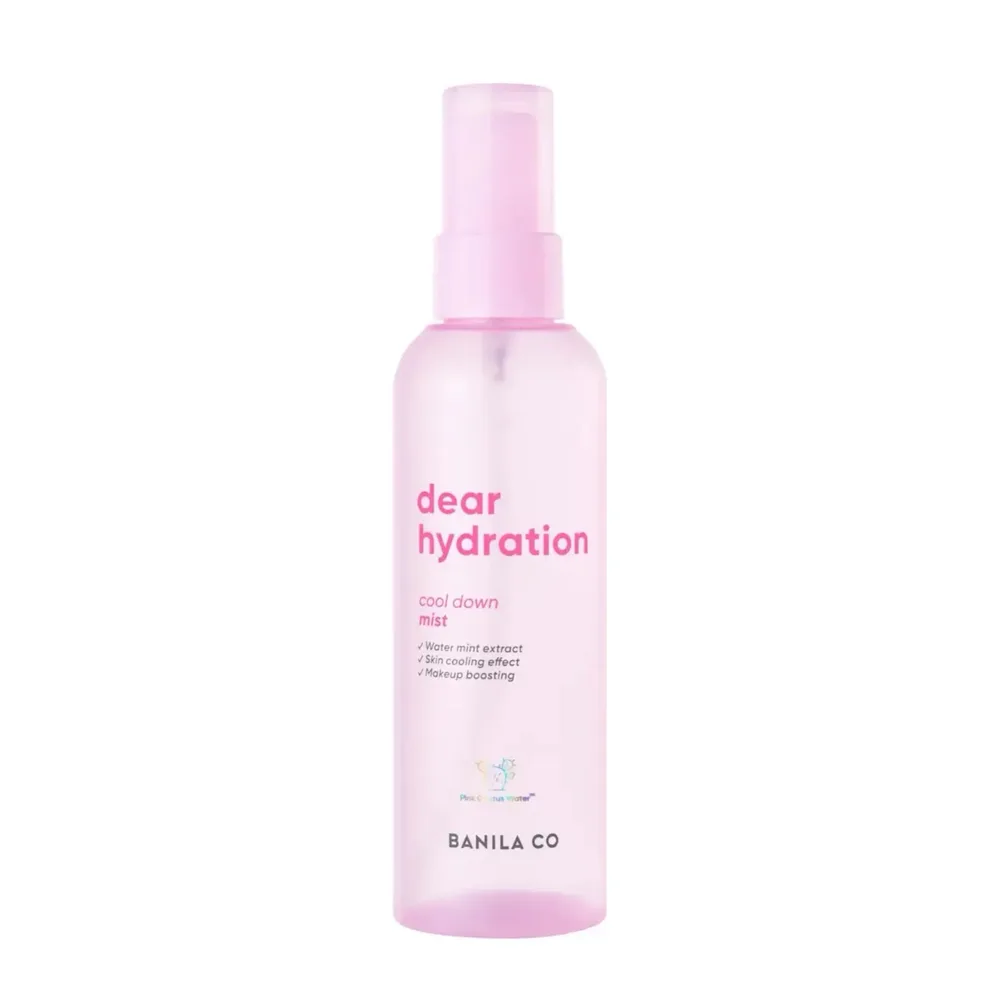 Мист для лица Banila Co Dear Hydration Cool Down Mist увлажняющий охлаждающий с хлореллой и пантенолом, для всех типов кожи, 99 мл