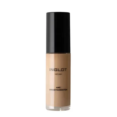 Тональный крем Inglot AMC LC100 кремовый увлажняющий, среднее покрытие, 30 мл