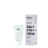 Крем для кожи вокруг глаз Veoli Botanica DAILY EYE CREAM лёгкий увлажняющий, с эктоином и маслом ши, 15 мл — фото 1