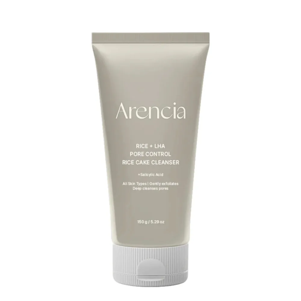 Средство для умывания Arencia Rice + LHA Pore Control Rice Cake Cleanser паста с рисом и LHA для очищения пор, 150 мл