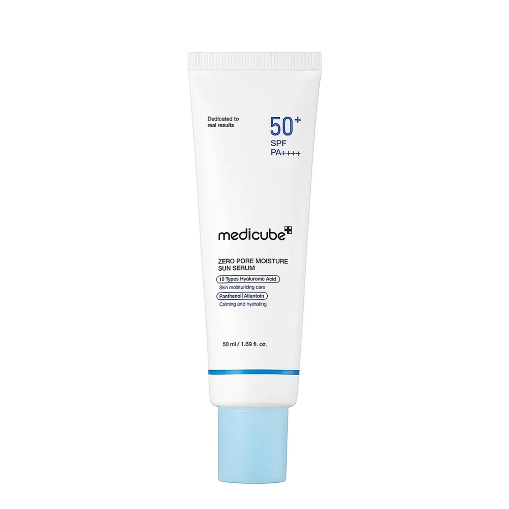 Сыворотка для лица солнцезащитная Medicube Zero Pore Moisture Sun SPF 50+ PA++++ увлажняющая, 50 мл