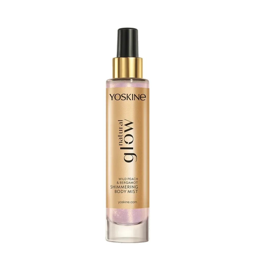 Мист для тела Yoskine Natural Glow с шиммером, спрей для сияния кожи, 100 мл