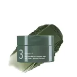 Средство для снятия макияжа Numbuzin No.3 Pore and Makeup Cleansing Balm бальзам с зелёным чаем и углём, 85 г — фото 1