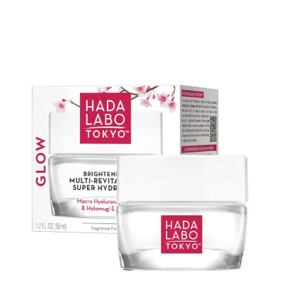 Гидрогель для лица Hada Labo Tokyo Glow Skin лёгкий сияющий на день и ночь, 50 мл