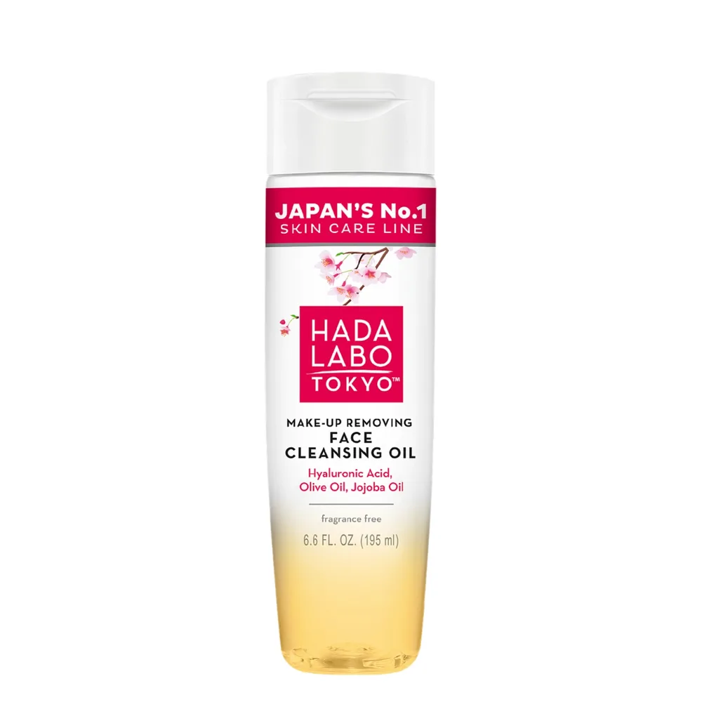 Масло для снятия макияжа Hada Labo Tokyo White деликатное с гиалуроновой кислотой, 195 мл