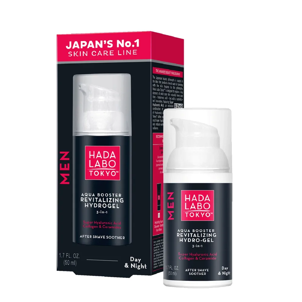 Гель для лица Hada Labo Tokyo Men увлажняющий после бритья день/ночь, 50 мл