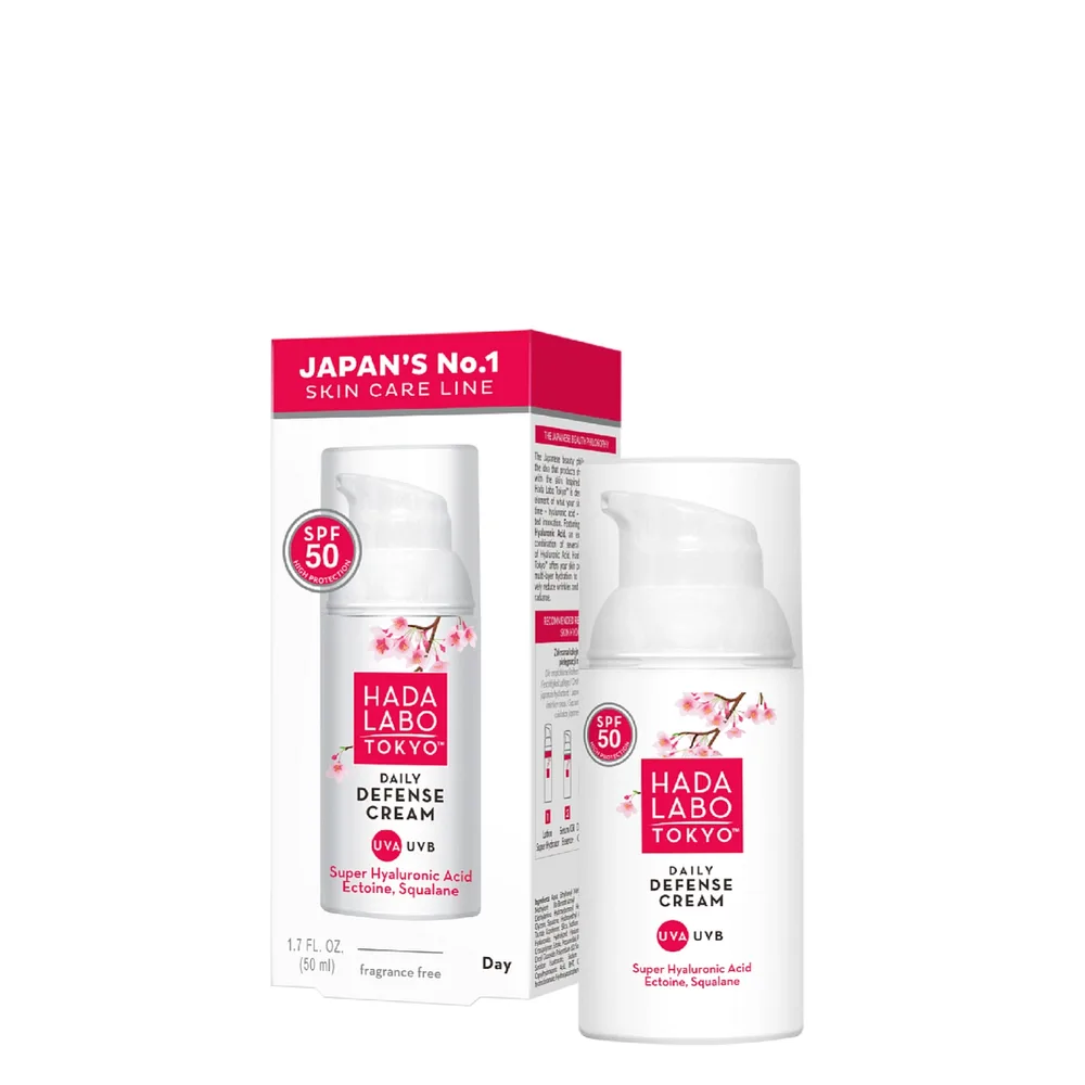 Крем для лица Hada Labo Tokyo White солнцезащитный SPF 50 ежедневный 50 мл