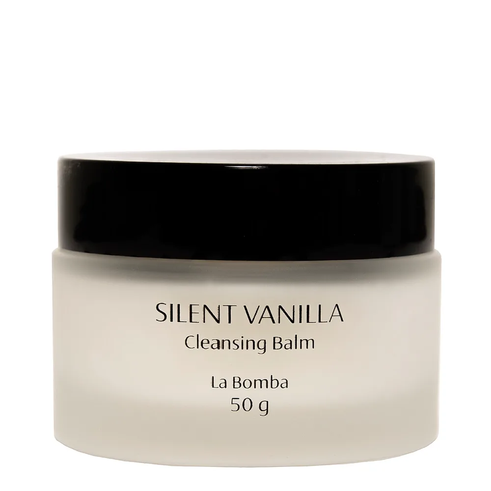 Бальзам для снятия макияжа La Bomba Silent Vanilla Cleansing Balm питательный с ванилью и маслом авокадо, 50 г