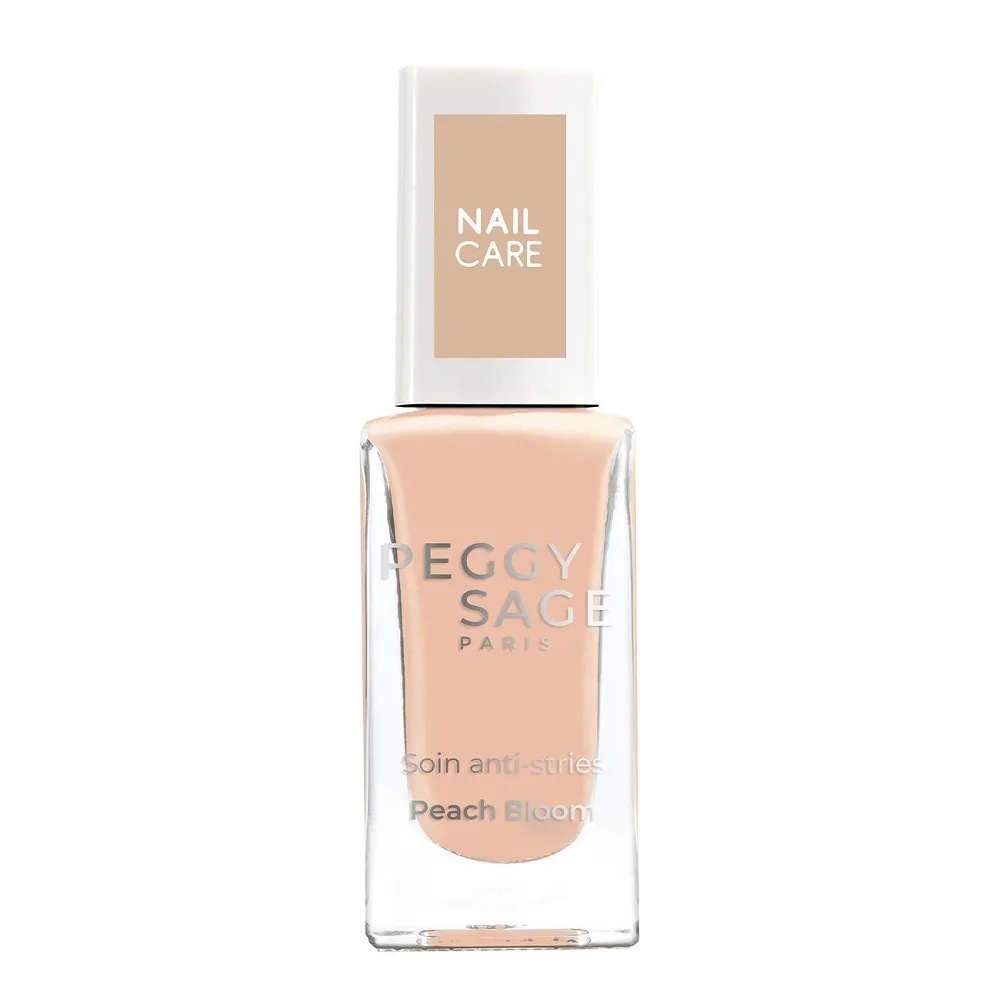 Лак для ногтей выравнивающий Peggy Sage Nail Care с экстрактом вишни, уход между покрытиями, 11 мл