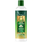Кондиционер несмываемый Dabur Vatika Curls для кудрявых и вьющихся волос с рисовой водой 370 мл — фото 1