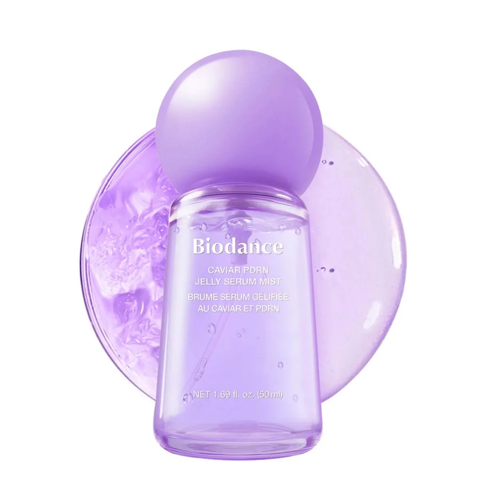 Сыворотка-мист для лица Biodance Caviar PDRN Jelly Serum Mist укрепляющая, с PDRN и гиалуроновой кислотой, 50 мл