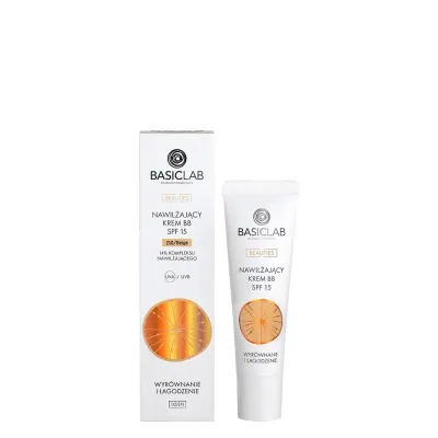 BB-крем BasicLab SPF15 210 Beige, минеральный фильтр, уходовый состав, 33 мл