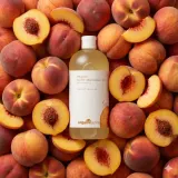 Масло для массажа тела Organic Series Peach с персиковым ароматом, лёгкая текстура, 500 мл — фото 2