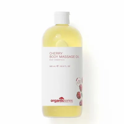 Масло для массажа тела Organic Series Cherry с вишнёвым ароматом, для домашнего массажа, 500 мл