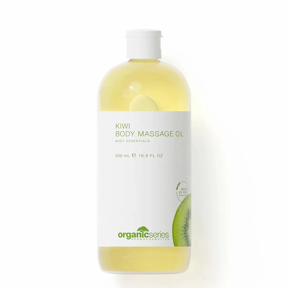 Масло массажное Organic Series Body Massage Oil Kiwi для тела, аромат киви, 500 мл