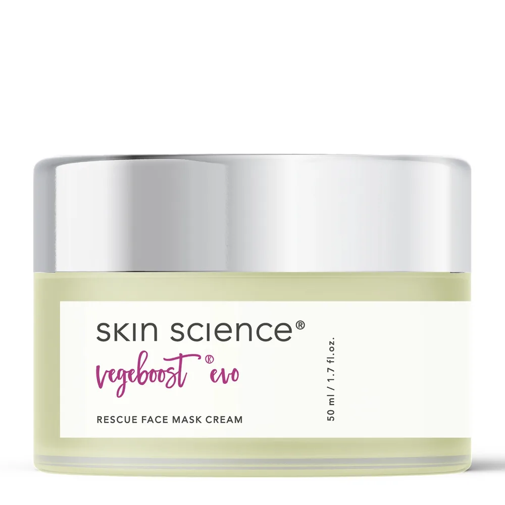 Маска-крем для лица Skin Science VegeBoost EVO восстанавливающая питательная, с куркумином, 50 г