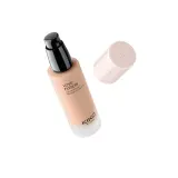 Тональный крем KIKO Milano Love Fusion 24H Moisture Radiant Foundation увлажняющий, сияющий финиш, 5NG Neutral Gold, 30 мл — фото 5
