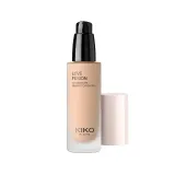 Тональный крем KIKO Milano Love Fusion 24H Moisture Radiant Foundation увлажняющий, тёплый золотистый подтон, 4WG Warm Gold, 30 мл — фото 1