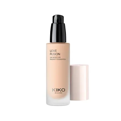 Тональный крем KIKO Milano Love Fusion 24H Moisture Radiant Foundation увлажняющий, сияющий, 3WG Warm Gold, 30 мл