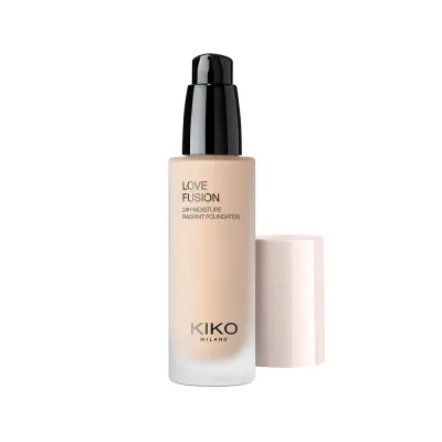 Тональный крем KIKO Milano Love Fusion 24H Moisture Radiant Foundation увлажняющий, сияющий финиш, оттенок 2NG Neutral Gold, 30 мл