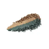 Тени для век KIKO Milano Bright Duo Eyeshadow двойные прессованные, насыщенный пигмент, 15 Classic Gold / Green Teal, 1.8 г — фото 2