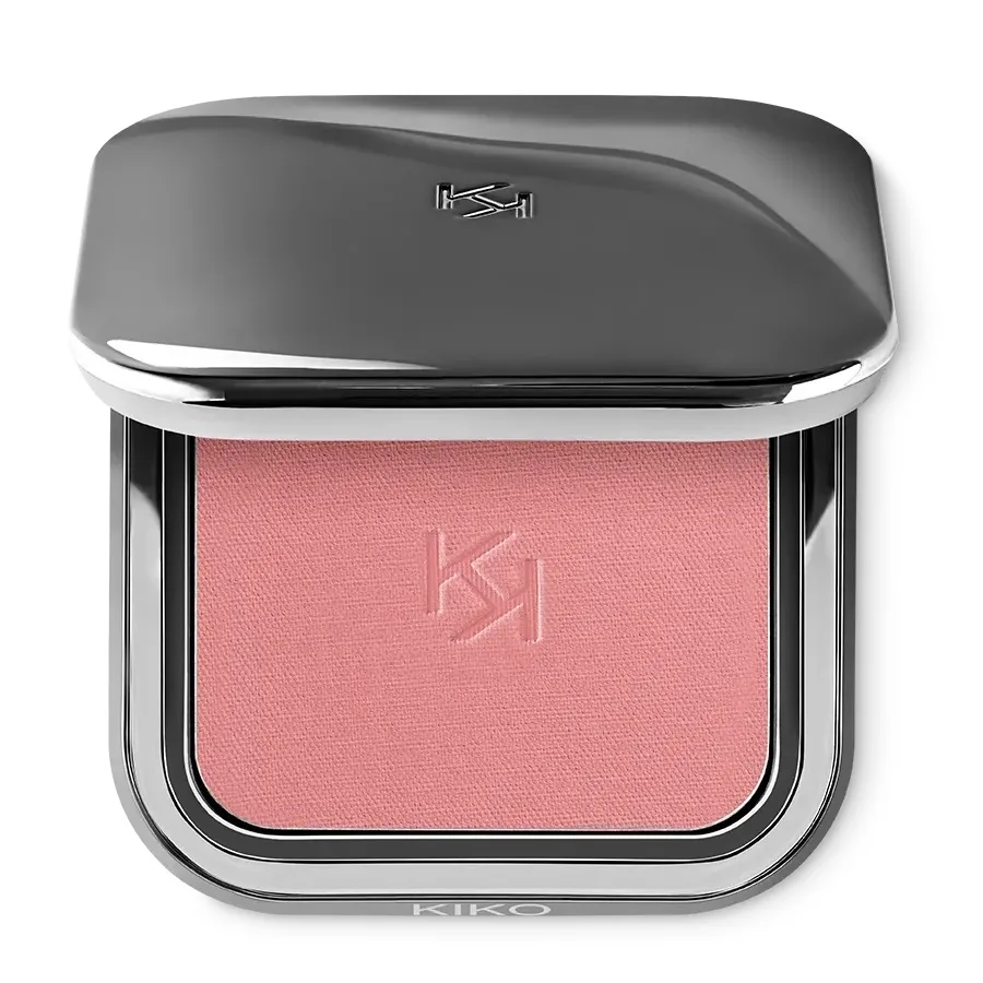 Румяна для лица KIKO Milano Unlimited Blush прессованные стойкие, наращиваемое покрытие, 10 Warm Mauve, 6 г