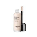 Тональный крем и корректор 2 в 1 KIKO Milano Full Coverage плотное покрытие, матово-сатиновый финиш, оттенок NR0 Neutral Rose, 25 мл — фото 1