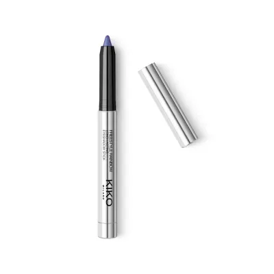 Тени для век в стике KIKO Milano Freestyle Eyeshadow Stick кремовые стойкие, со встроенной точилкой, 08 Blu Duochrome, 1.5 г