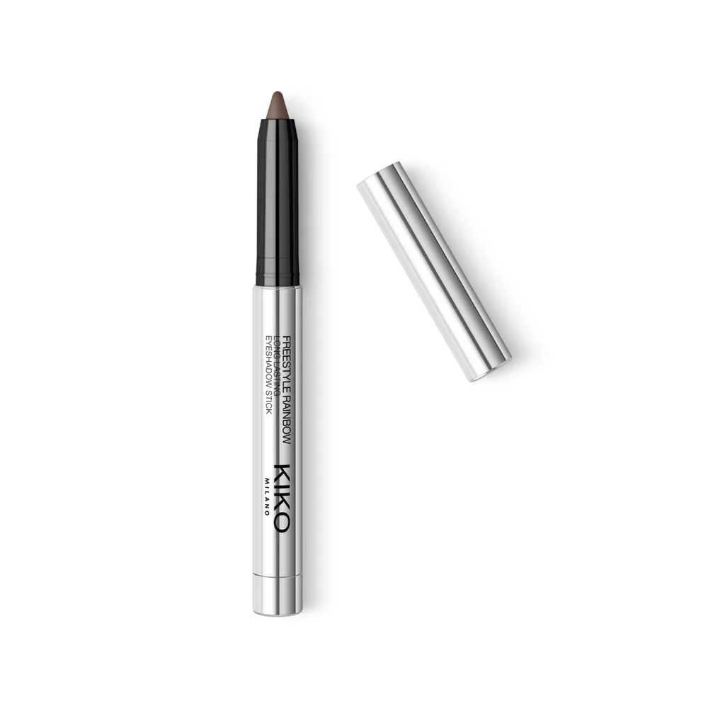 Тени для век в стике KIKO Milano Freestyle Eyeshadow Stick кремовые стойкие, со встроенной точилкой, 06 Cold Brown, 1.5 г