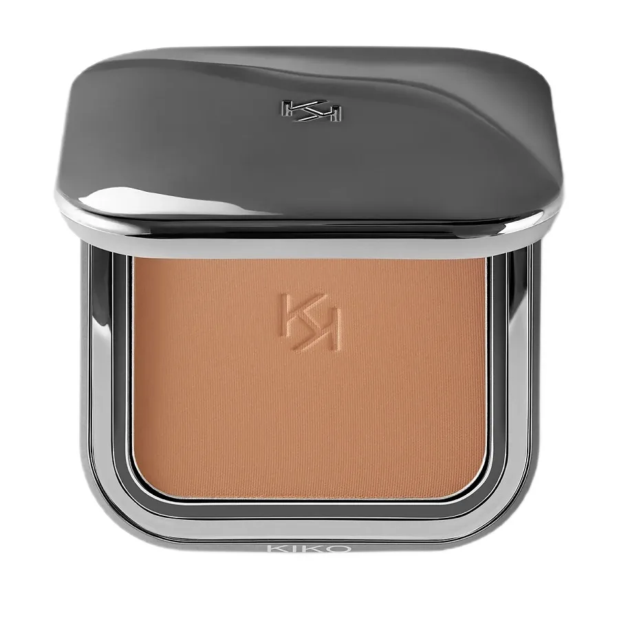 Бронзирующая пудра для лица KIKO Milano Flawless Fusion Bronzer Powder с витамином E и аргановым маслом, 10 Mocha Mood, 12 г
