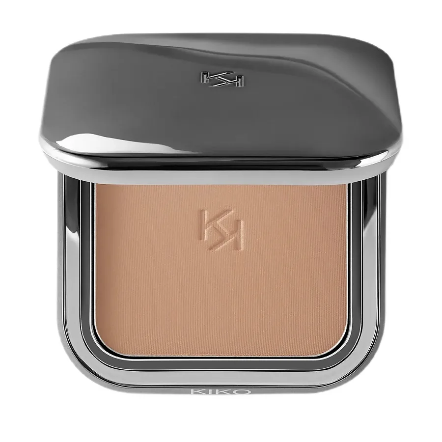 Бронзирующая пудра для лица KIKO Milano Flawless Fusion Bronzer Powder с витамином E и аргановым маслом, 08 Cold Almond, 12 г