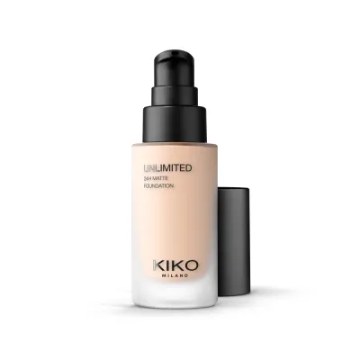 Тональный крем KIKO Milano Unlimited 24H Matte Foundation матовый стойкий, оттенок 1 CR Cool Rose, 30 мл