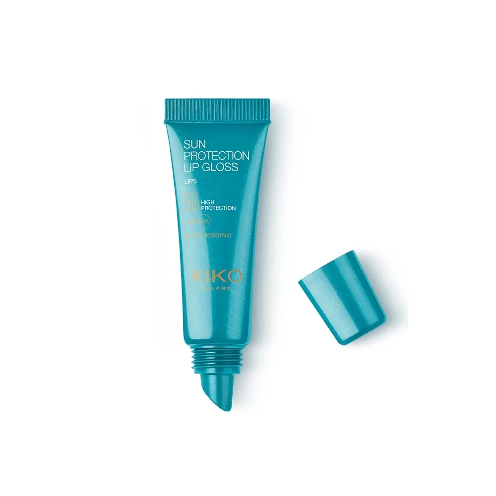 Блеск для губ KIKO Milano Sun Protection Lip Gloss увлажняющий с фильтром SPF 30, 02 Berry Barrier, 10 мл