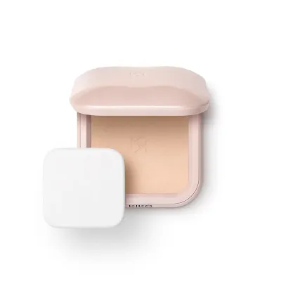 Тональная основа-пудра KIKO Milano Skin Lover Refining Face Powder Foundation увлажняющая шелковистая, оттенок 02 Blanched Almond, 10 г