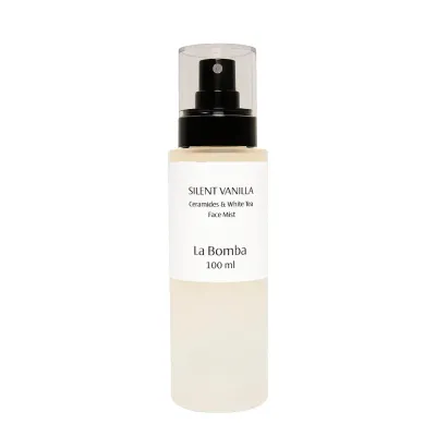 Мист для лица La Bomba Silent Vanilla питательный успокаивающий с пантенолом и ванилью, 100 мл