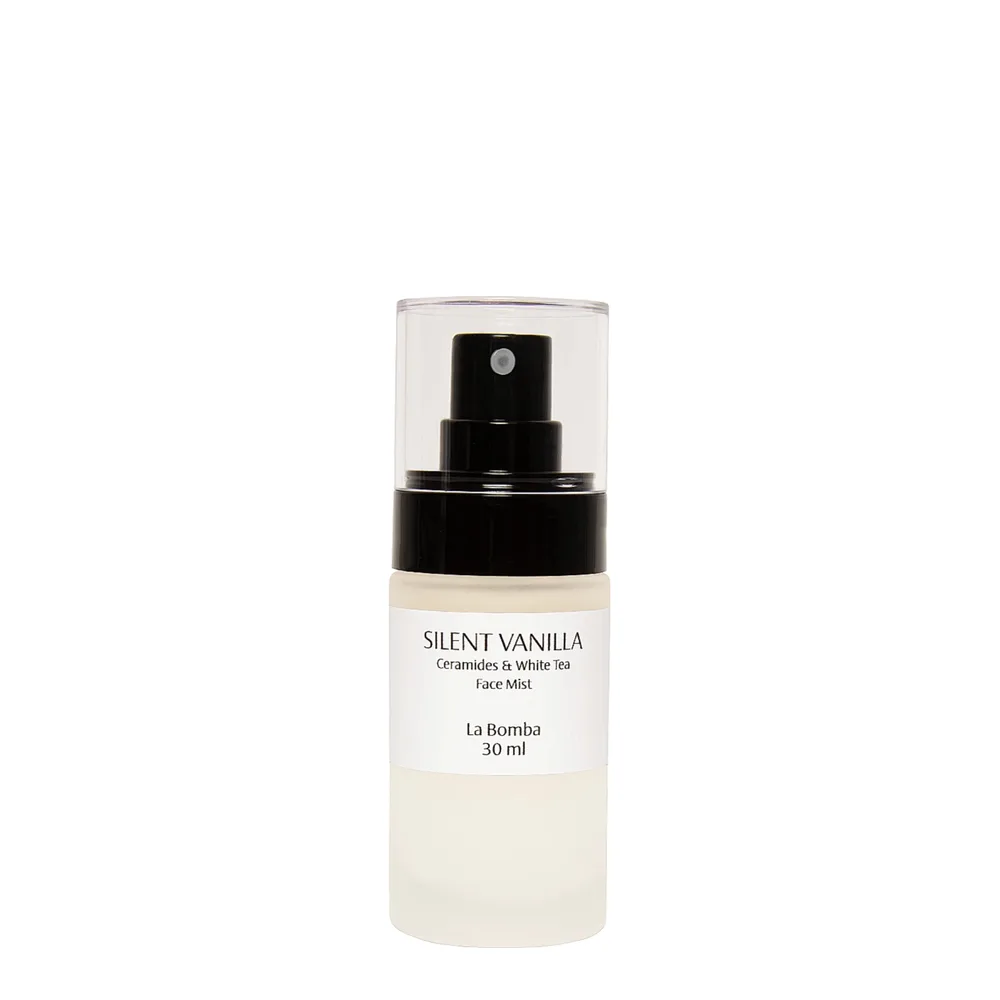 Мист для лица La Bomba Silent Vanilla питательный с пантенолом и ванилью, тревел-формат, 30 мл