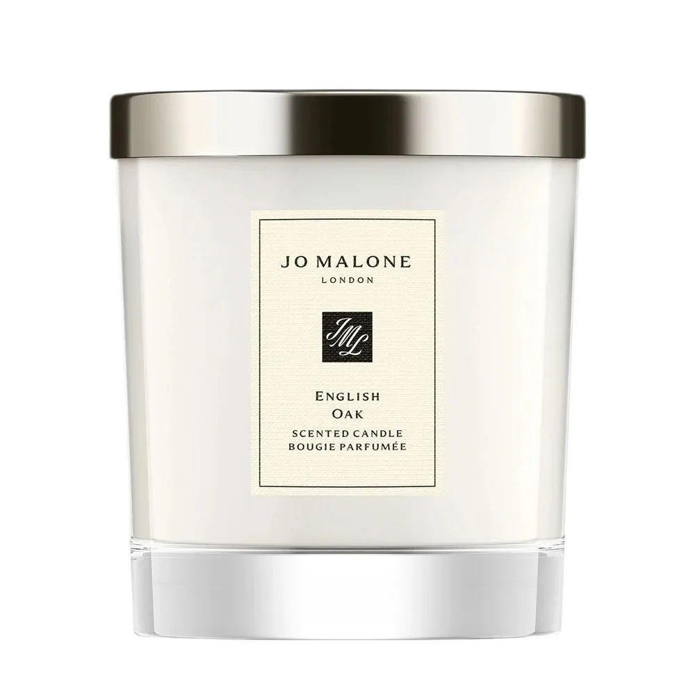 Свеча ароматическая Jo Malone English Oak, пачули и кедр, древесный аромат, 210 г