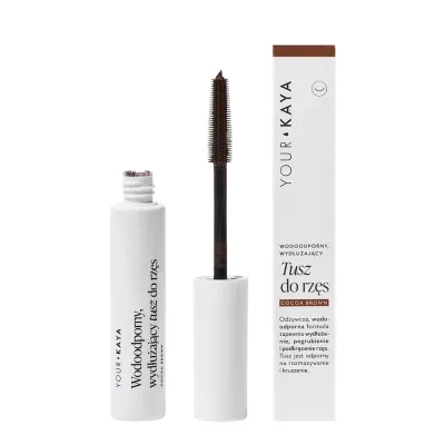 Тушь для ресниц Your Kaya Cocoa brown водостойкая, удлиняющая, 8 мл