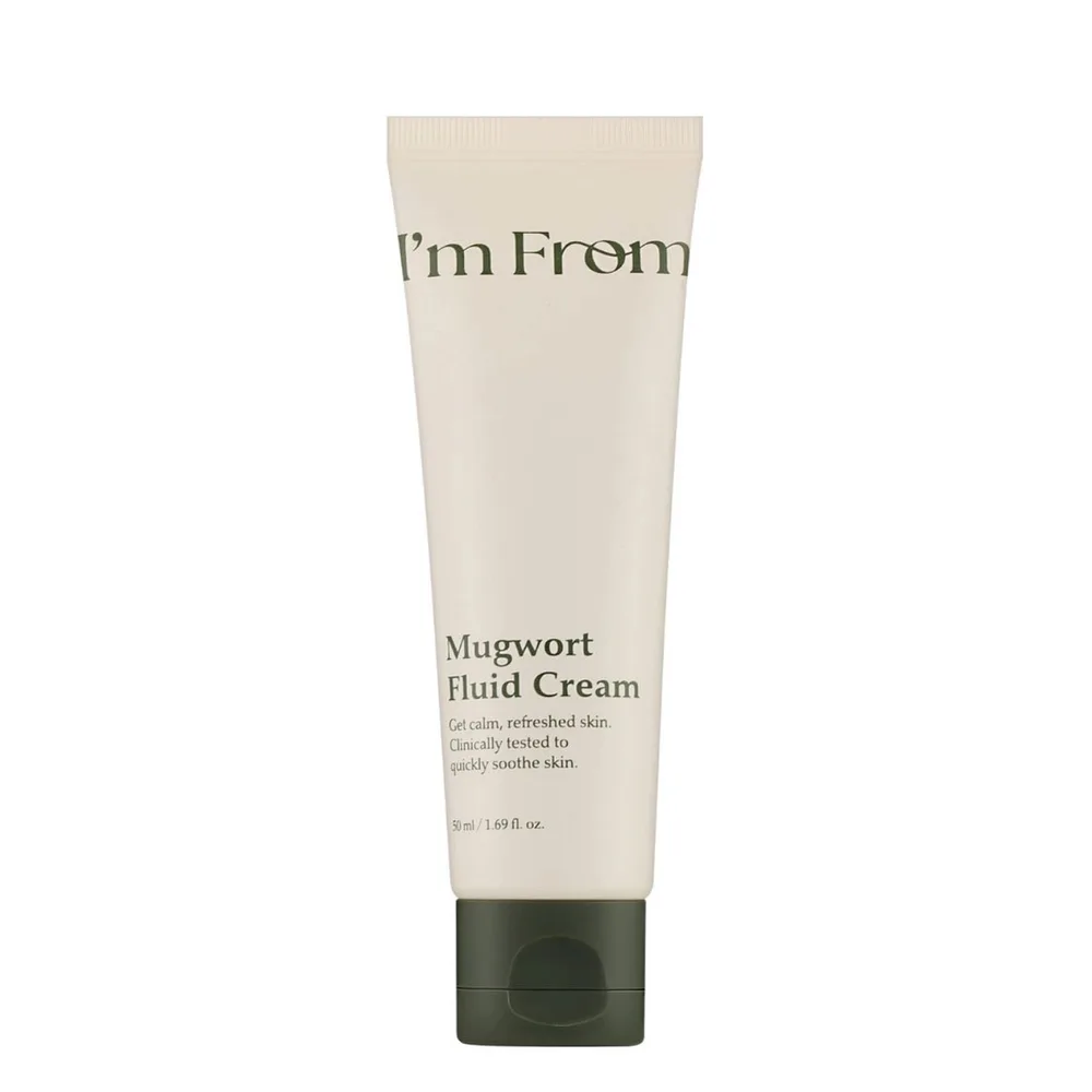 Крем для лица I'm from Mugwort Fluid Cream легкий увлажняющий успокаивающий с полынью, 50 мл
