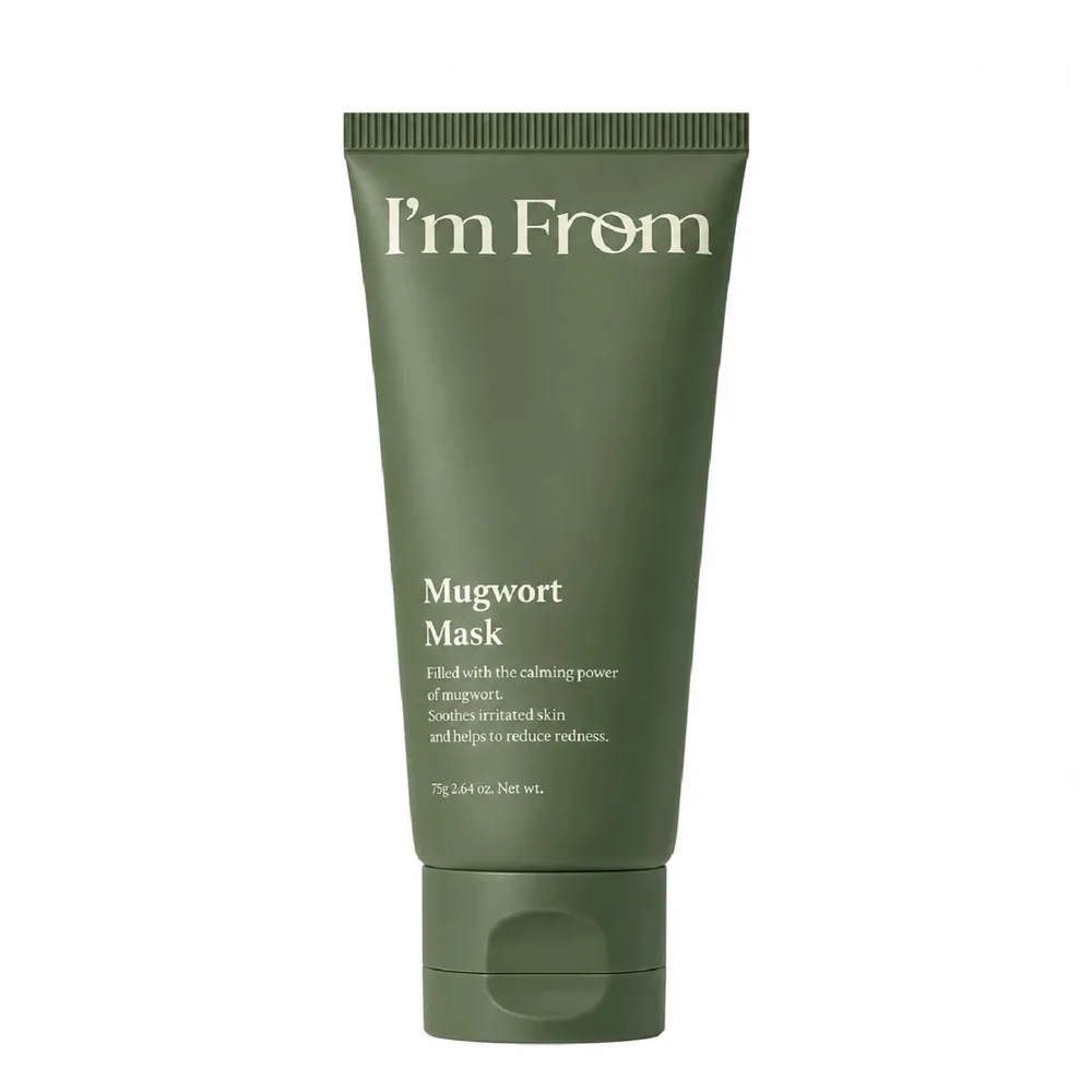 Маска косметическая I'm from Mugwort Mask для лица успокаивающая смываемая с полынью, 70 г