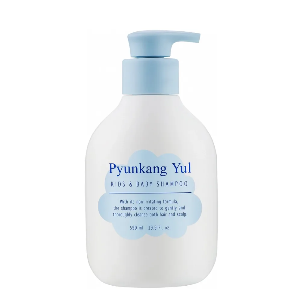 Шампунь детский Pyunkang Yul Kids & Baby Shampoo Sweet Orange для волос и кожи головы, аромат сладкого апельсина, 590 мл