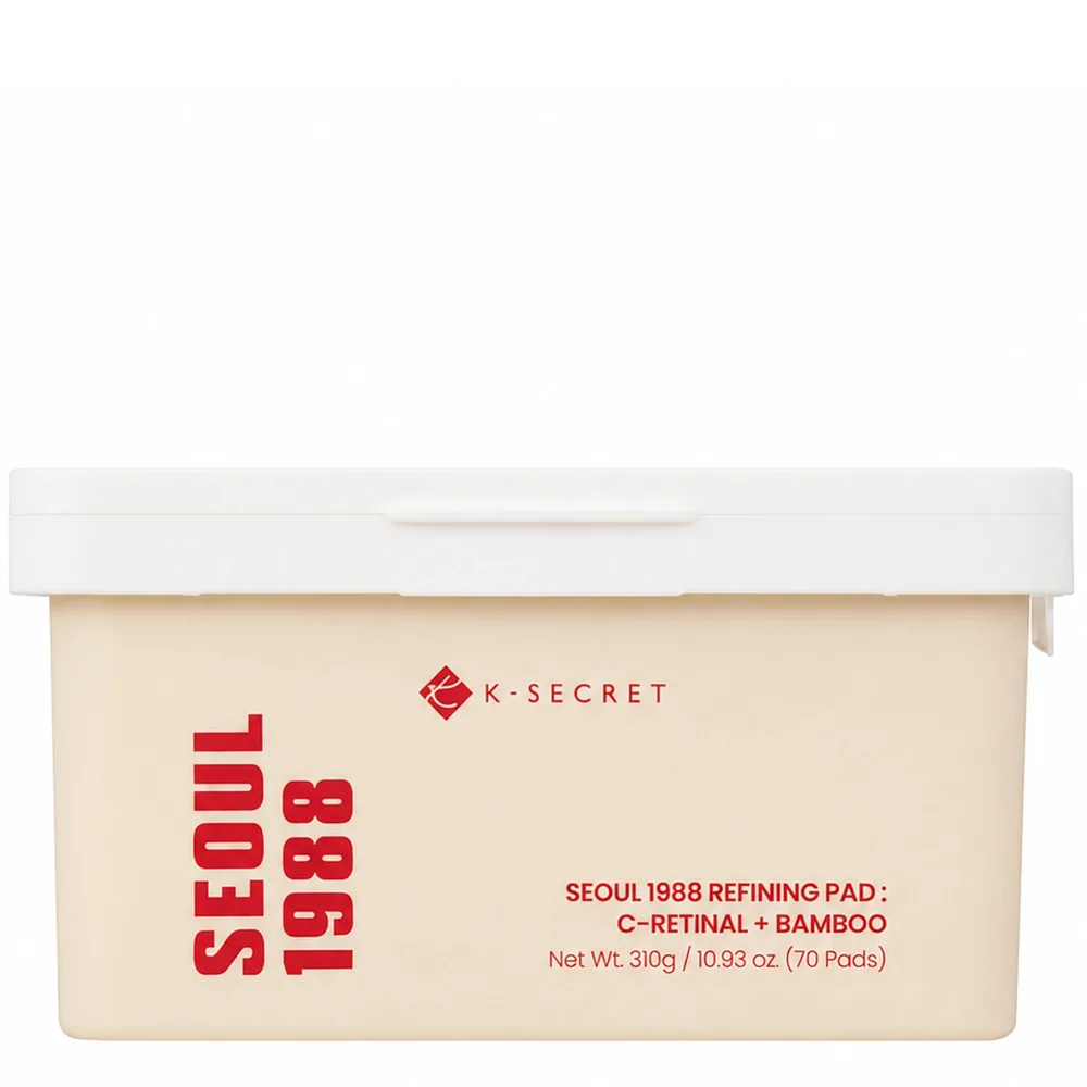 Пэды для лица K-Secret Seoul 1988 Refining Pad C-Retinal Bamboo отшелушивающие обновляющие, 70 шт