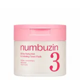 Пэды для лица Numbuzin No.3 Bifida Bakuchiol отшелушивающие с бакучиолом, для сужения пор, 70 шт — фото 1
