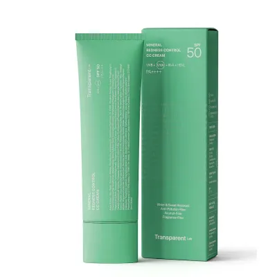 Крем CC для лица Transparent Lab Mineral Redness Control с минеральными фильтрами, против покраснений, 45 мл