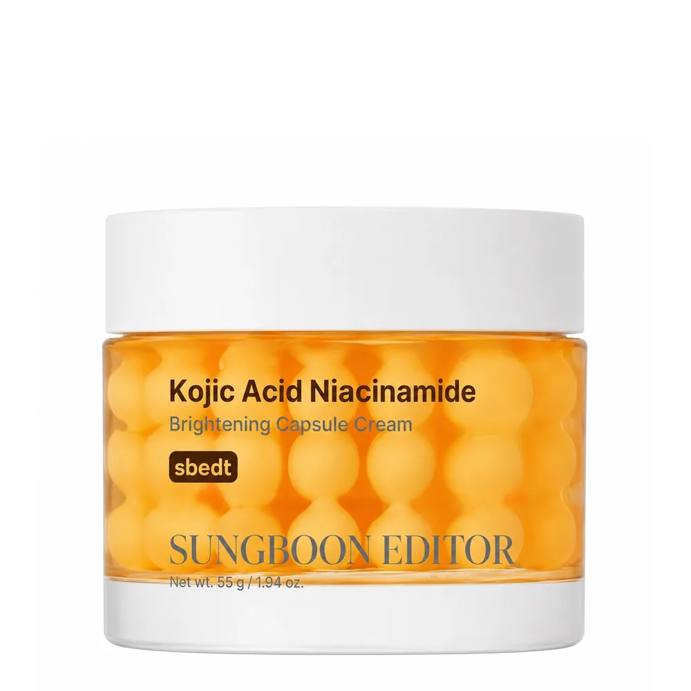 Крем для лица Sungboon Editor Kojic Acid Niacinamide Brightening капсульный, против пигментных пятен, 50 мл