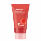 Гель для умывания ROUND LAB Camellia Deep Collagen Jelly Mask Cleanser желейный, мягкое очищение и маска, 150 мл — фото 1