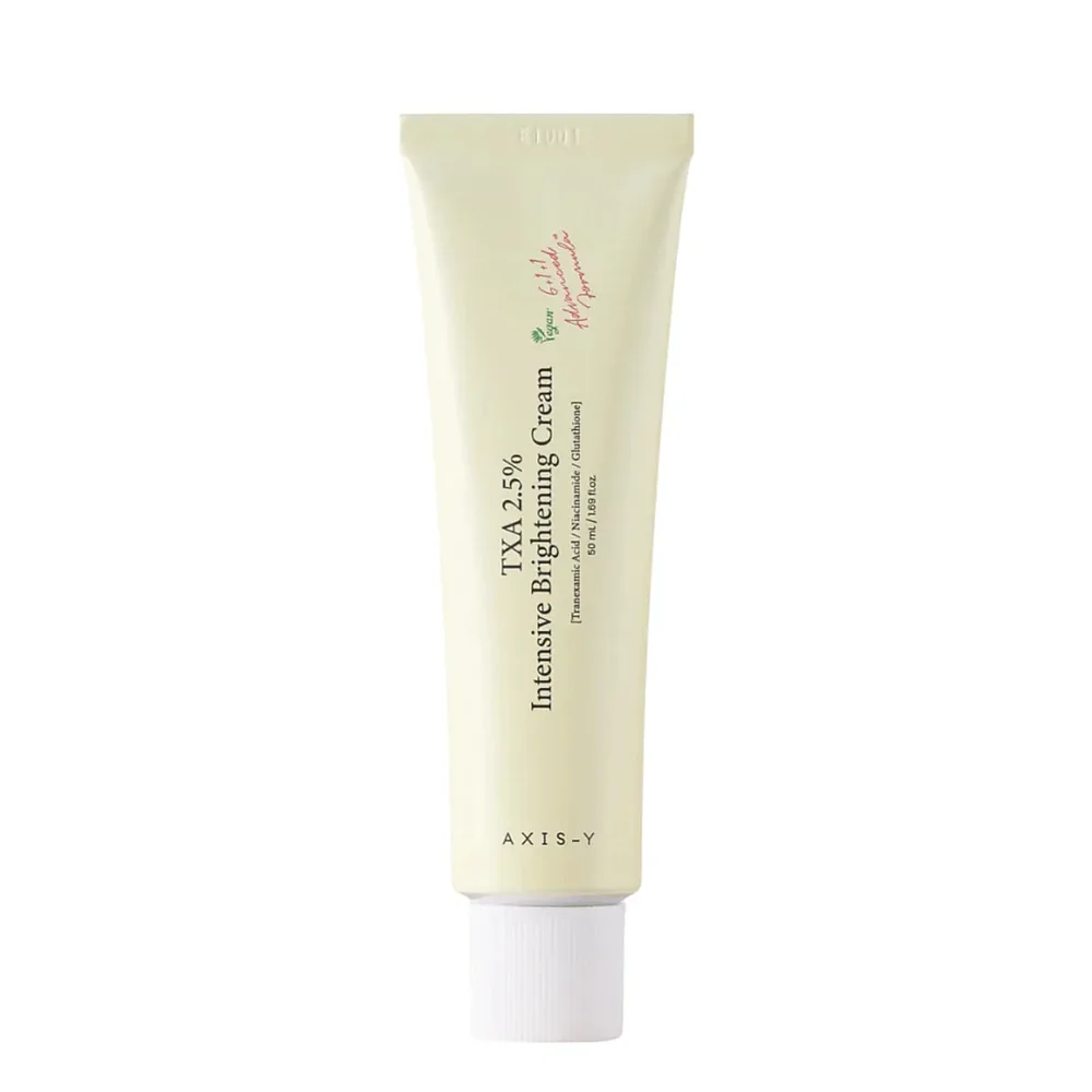 Крем для лица AXIS-Y TXA 2.5% Intensive Brightening Cream осветляющий, от пигментных пятен и неровного тона, 50 мл