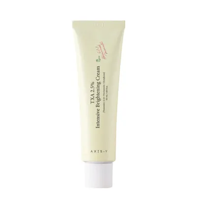 Крем для лица AXIS-Y TXA 2.5% Intensive Brightening Cream осветляющий, от пигментных пятен и неровного тона, 50 мл