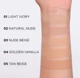 Тональный крем Eveline Cosmetics Better Than Perfect Stay In Place стойкий самофиксирующийся, ровное покрытие, оттенок 02, 30 мл — фото 2