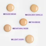 Тональный крем Eveline Cosmetics Better Than Perfect Stay In Place стойкий самофиксирующийся, ровное покрытие, оттенок 02, 30 мл — фото 3